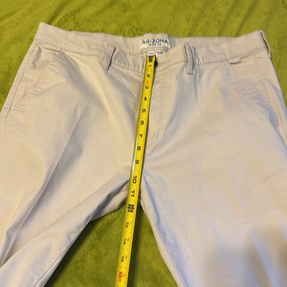 2 PK Chinos/Khakis Men's Arizona Jean Company Flex Relaxed Taper Sz 38 x 29 - Picture 6 of 7